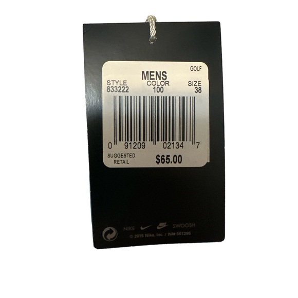 Nike Men’s Dri Fit Golf Shorts Size 38 NWT - Picture 4 of 5